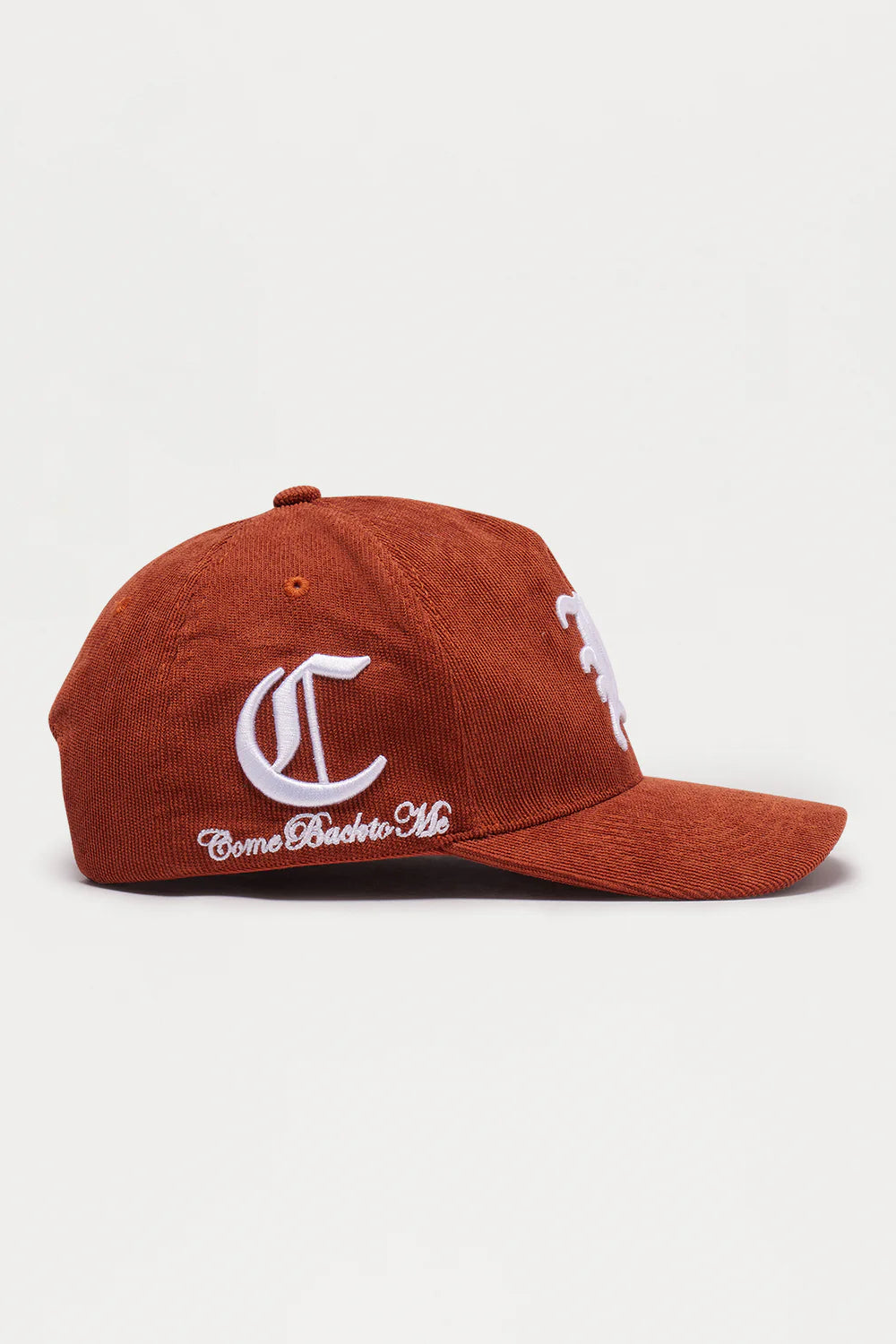 Come Back Corduroy Snapback Hat (Brown)