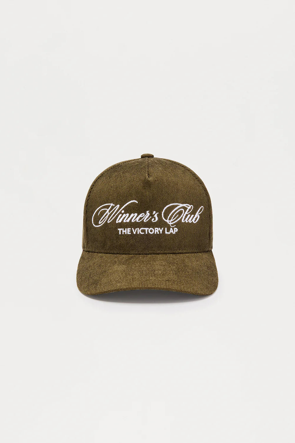 Winners Club Corduroy Structured Snapback Hat