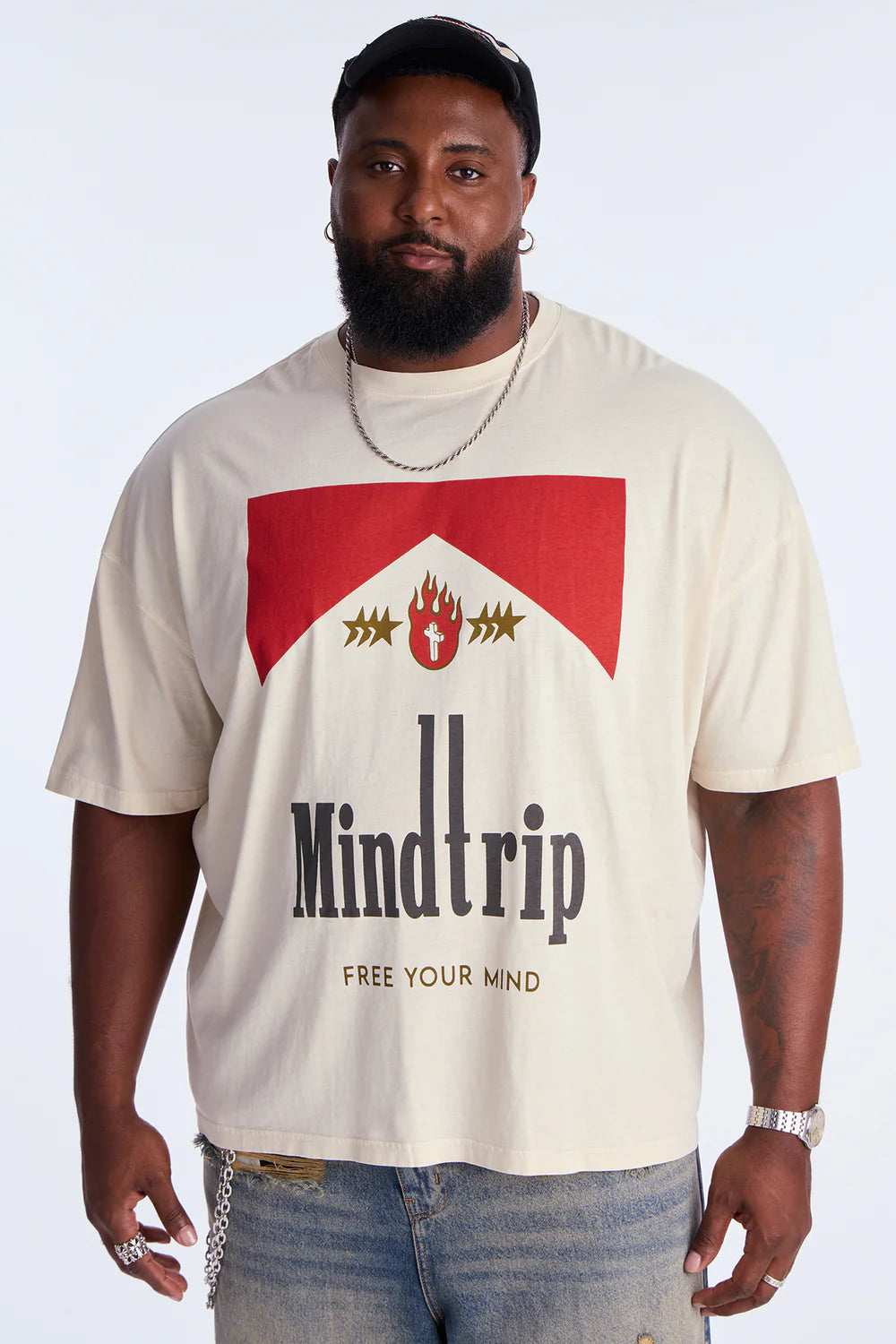 Mind Trip Oversized Short Sleeve Tee