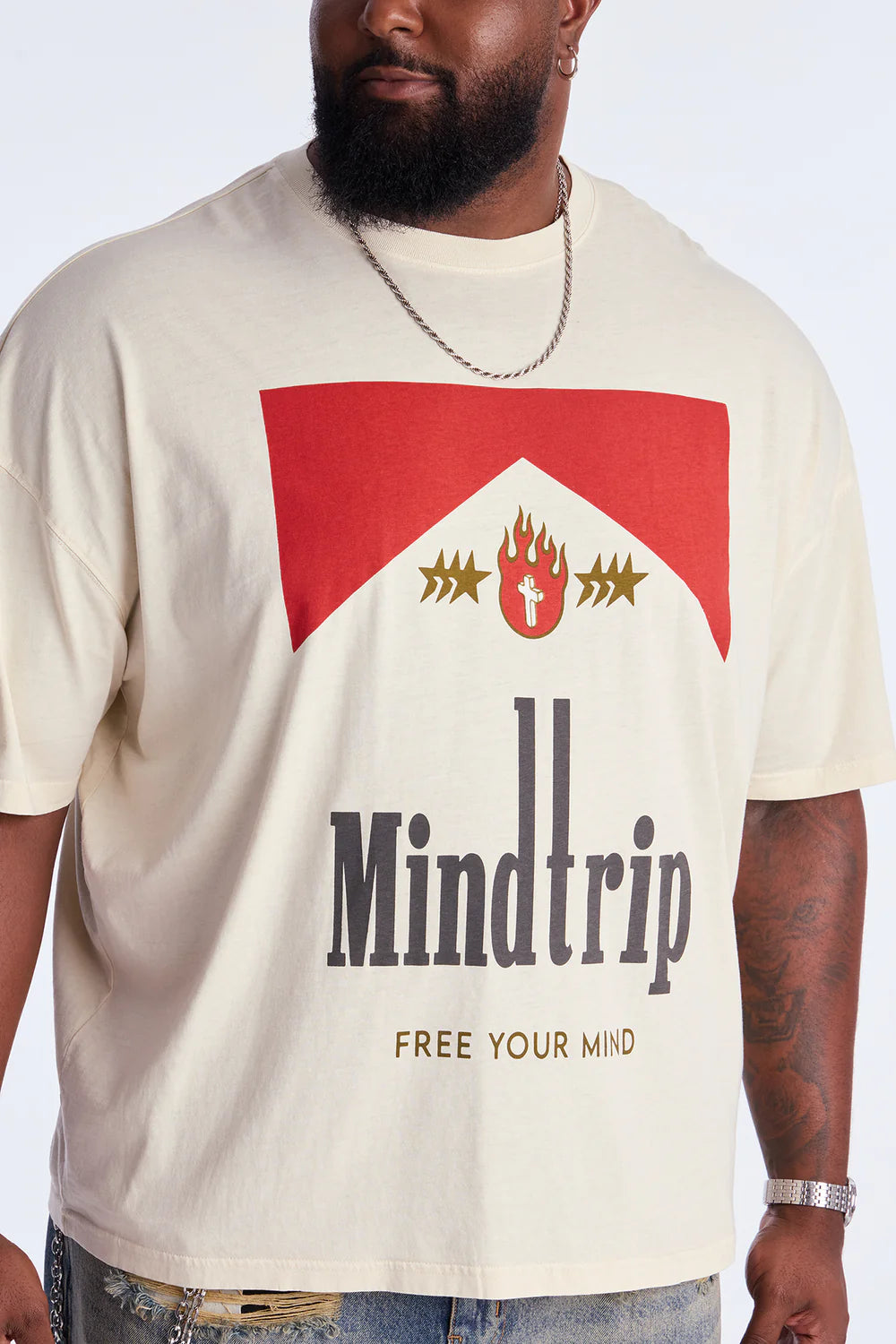 Mind Trip Oversized Short Sleeve Tee