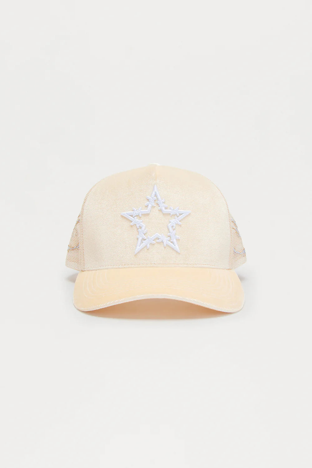 Barbwire Velvet Structured Snapback Hat