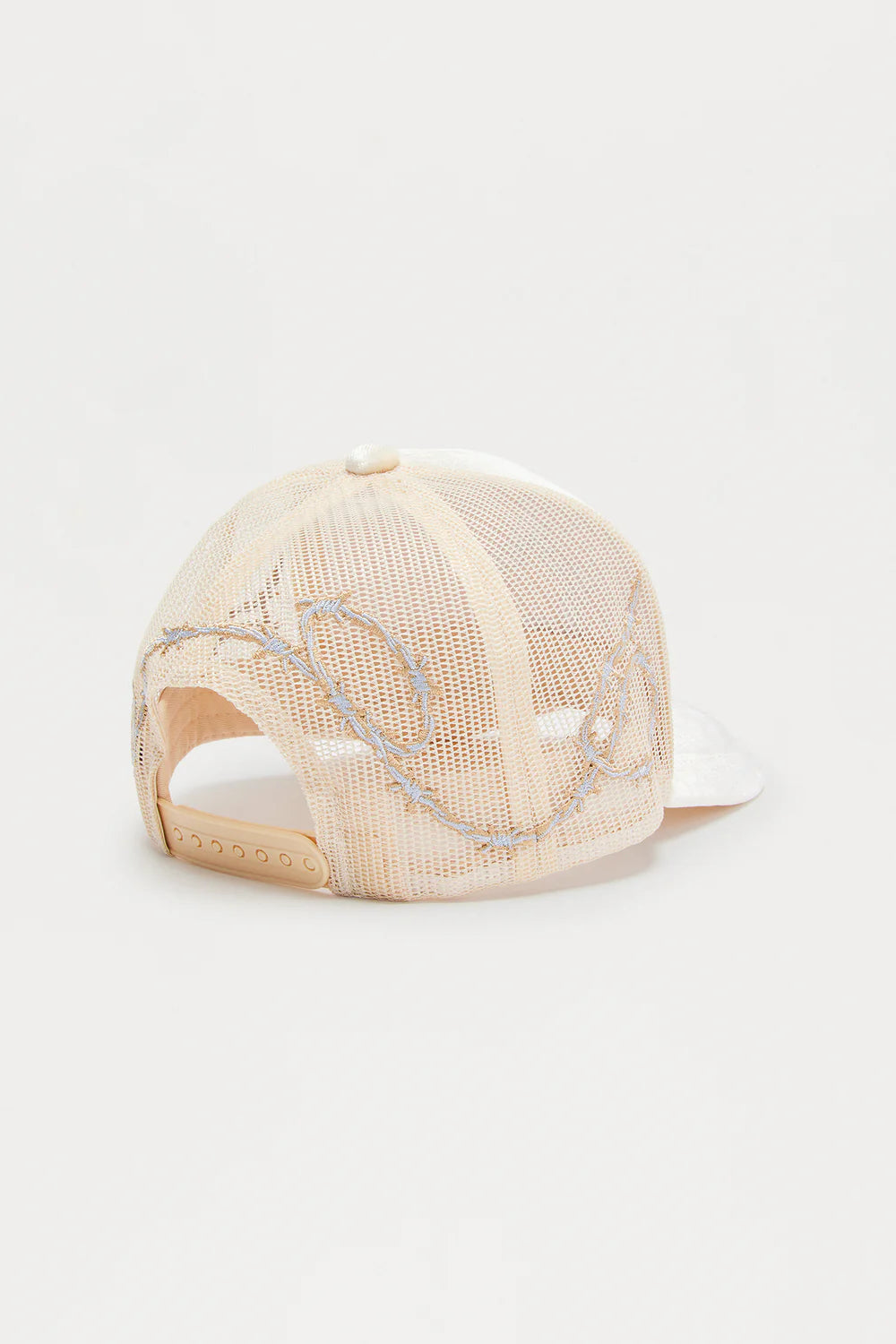 Barbwire Velvet Structured Snapback Hat