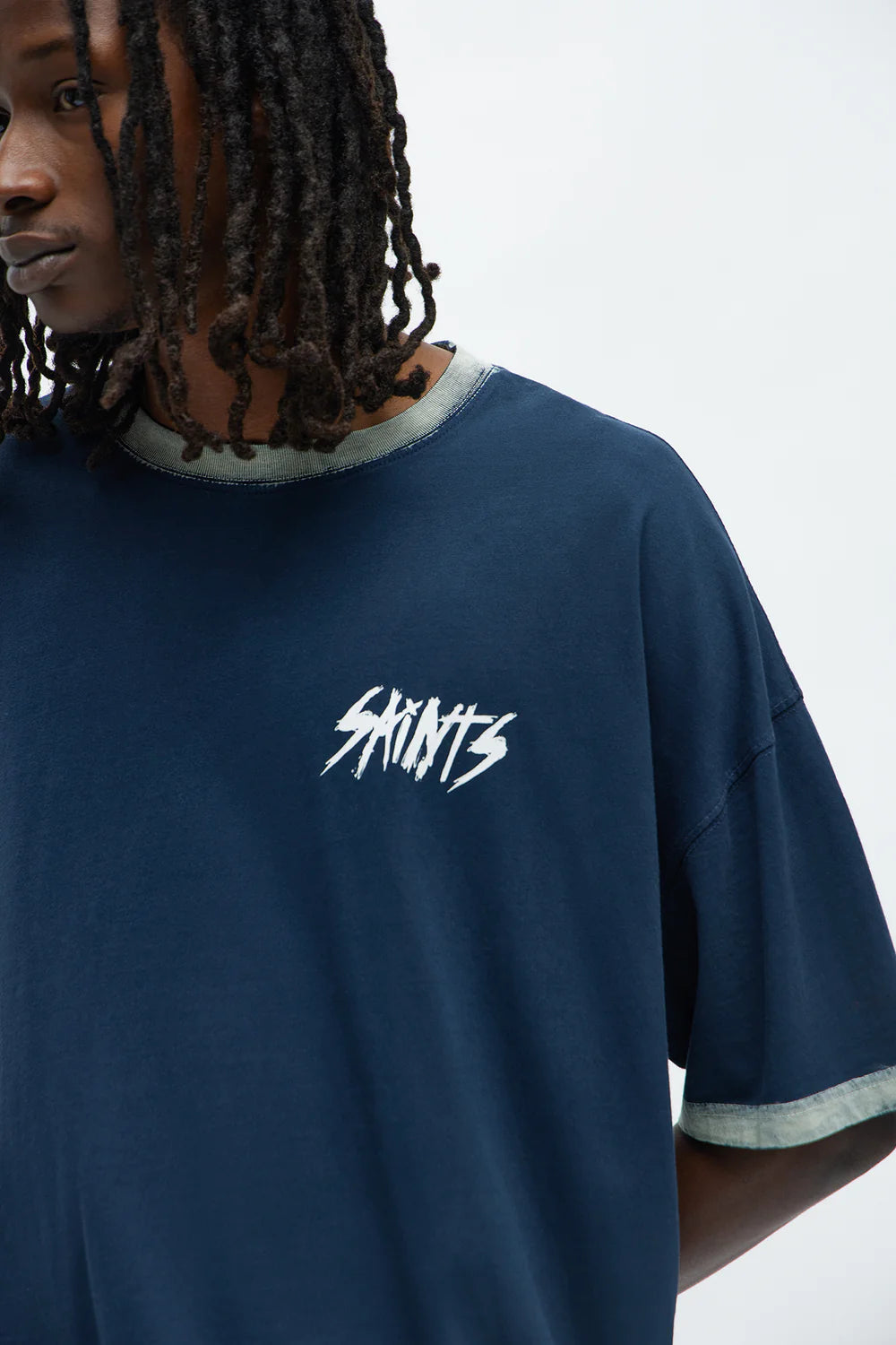 Saints Short Sleeve Ringer Tee