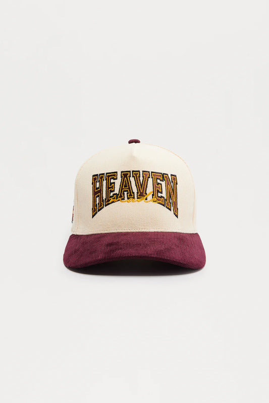 Heaven Angel Corduroy Structured Snapback Hat