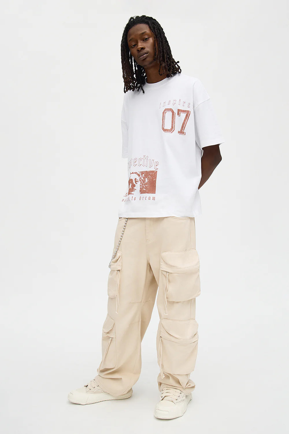 Inspired Oversized Short Sleeve Tee