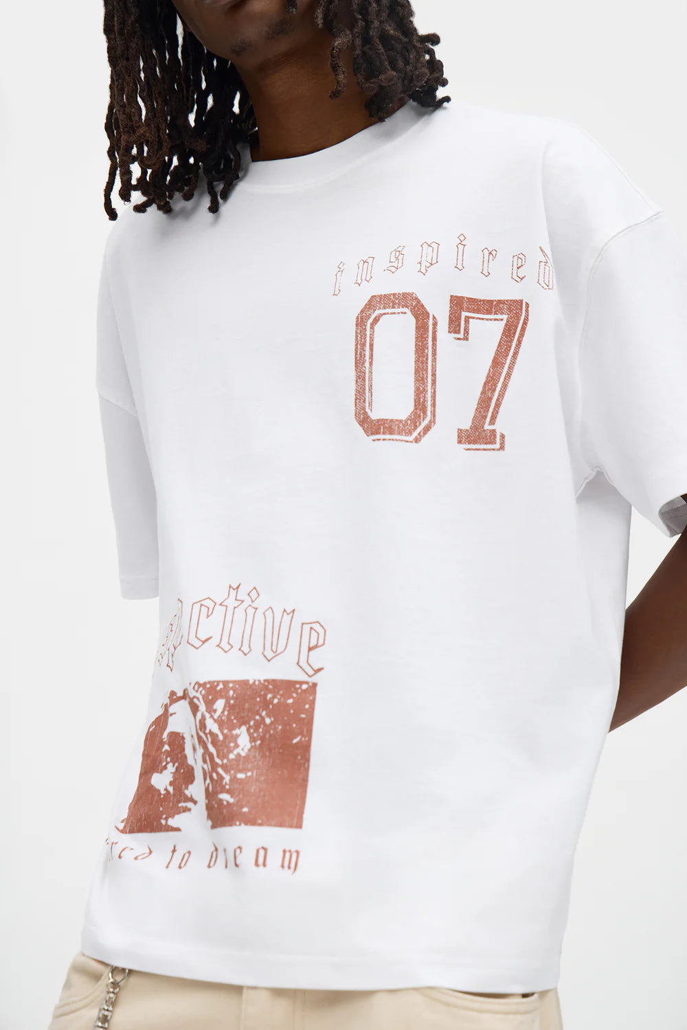 Inspired Oversized Short Sleeve Tee