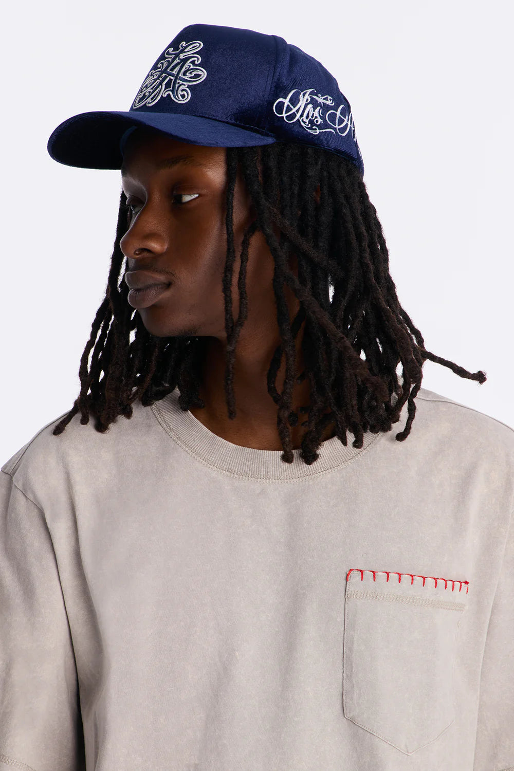 LA Tattoo Velvet Structured Snapback Hat