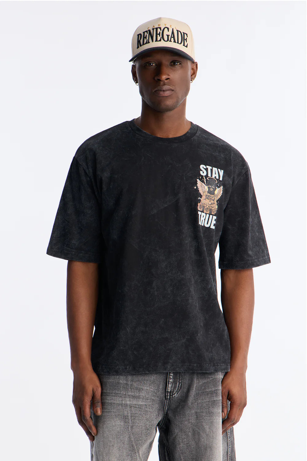 Stay True Count Your Blessings Oversized Short Sleeve Tee