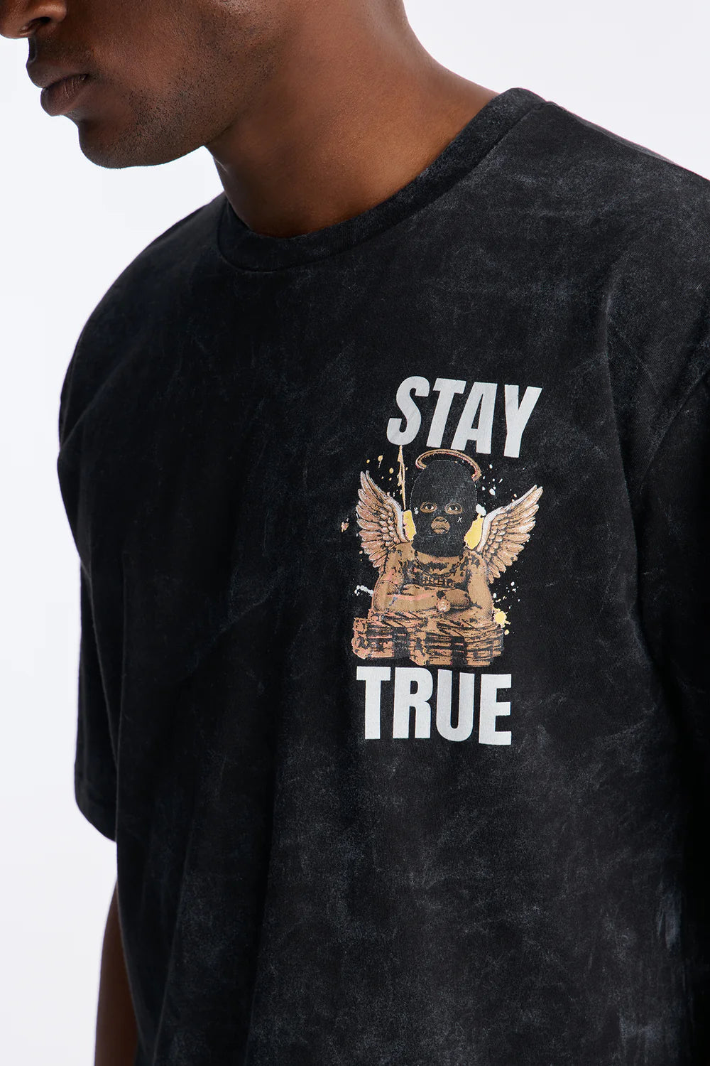 Stay True Count Your Blessings Oversized Short Sleeve Tee