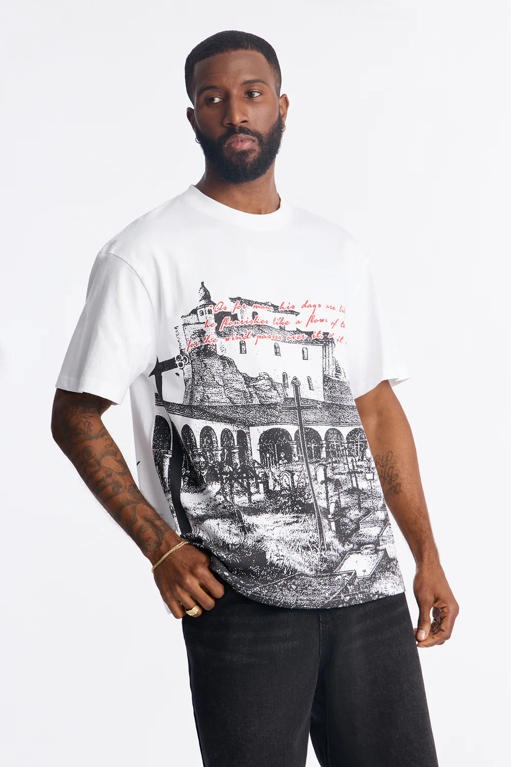 Oversized At The Cross Short Sleeve Tee