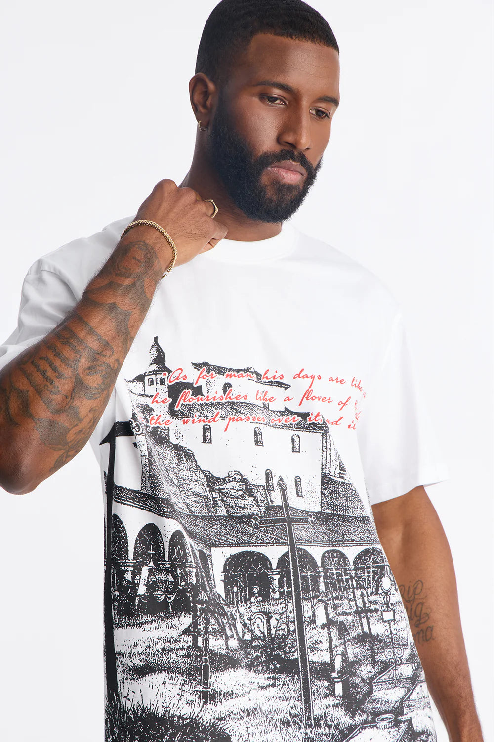Oversized At The Cross Short Sleeve Tee