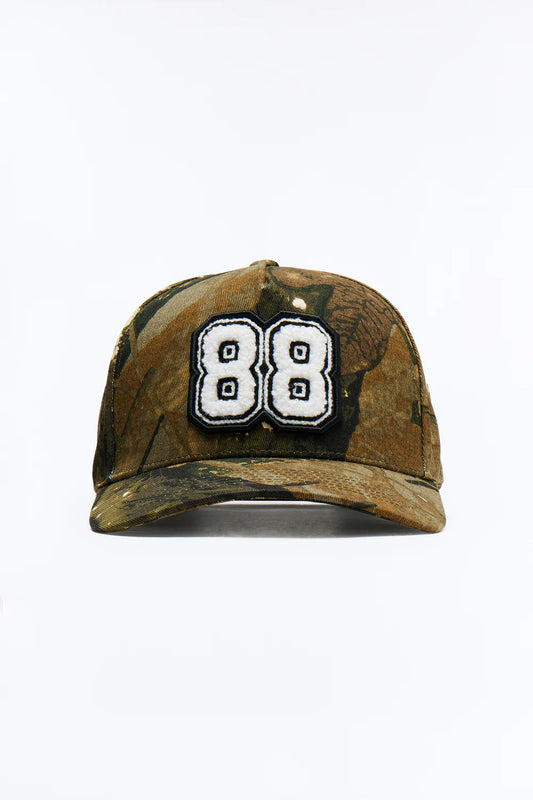 88 Varsity Patch Structured Snapback Hat