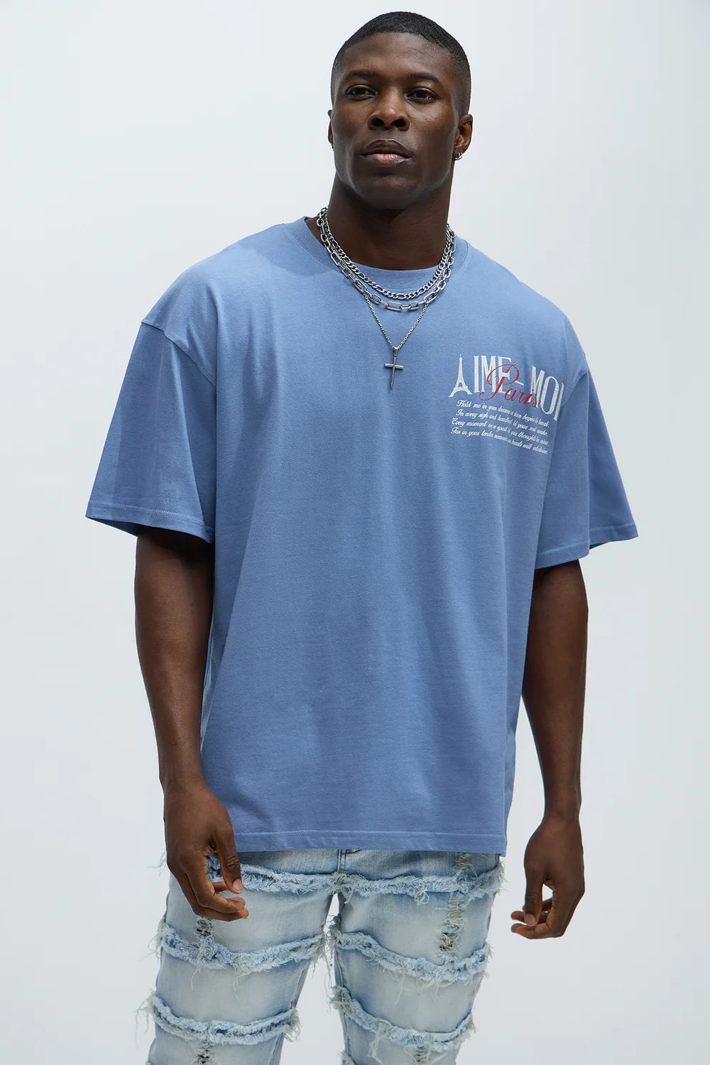 Aime Forever Oversized Short Sleeve Tee