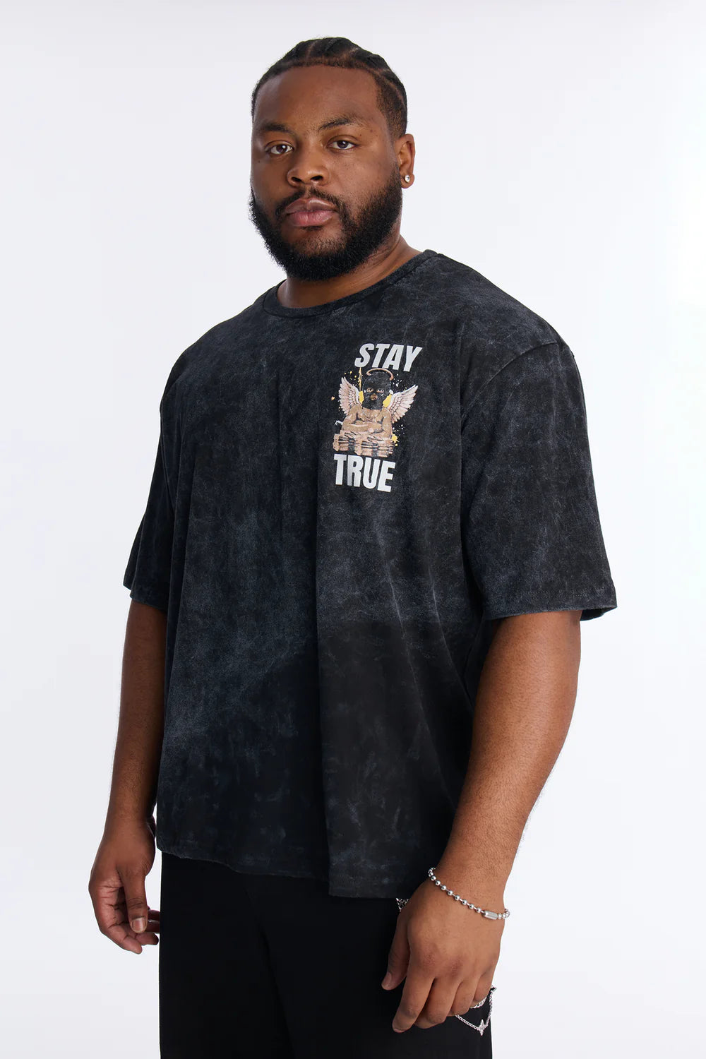 Stay True Count Your Blessings Oversized Short Sleeve Tee