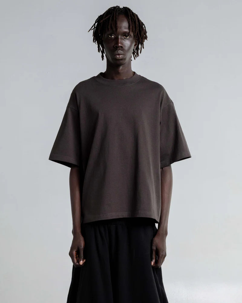 Cropped Tee Gris