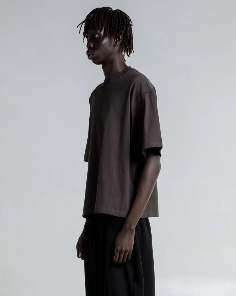 Cropped Tee Gris