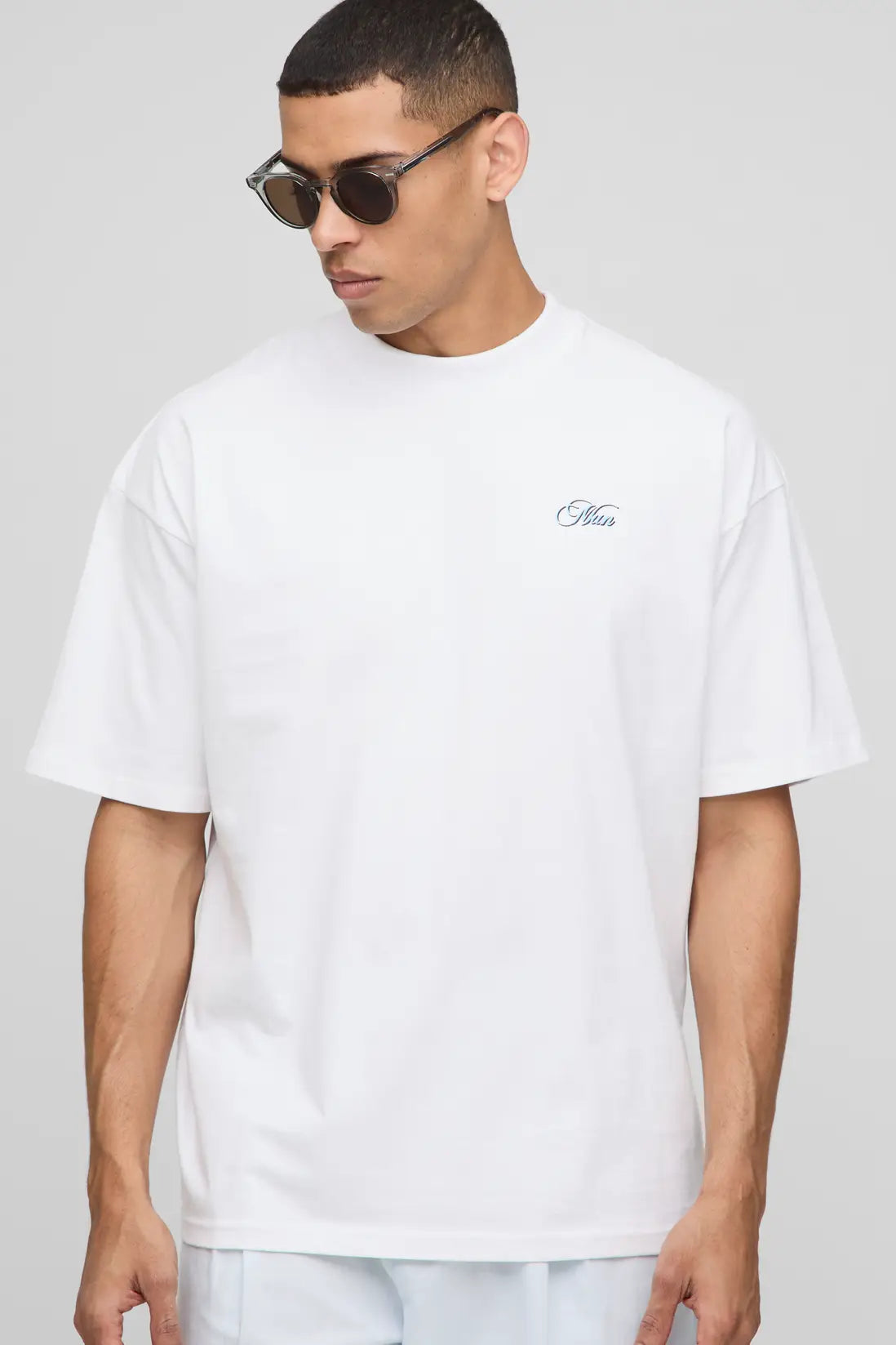 Oversized Extended Neck Fruit Market T-Shirt