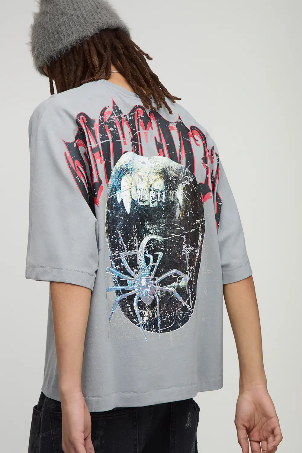 Extreme Oversized Boxy Gothic T-Shirt