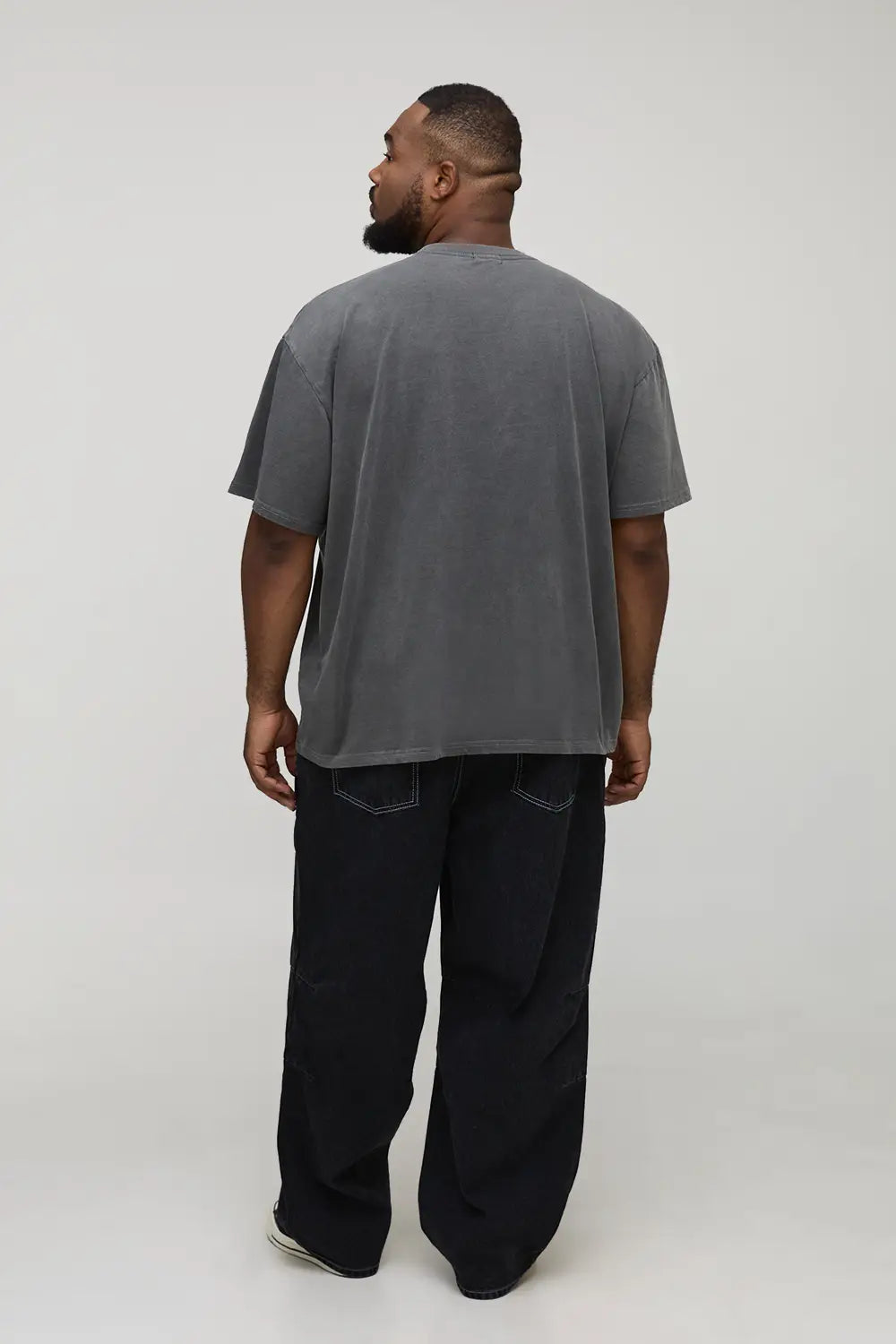 Oversized Washed Rhinestone Renaissance T-Shirt