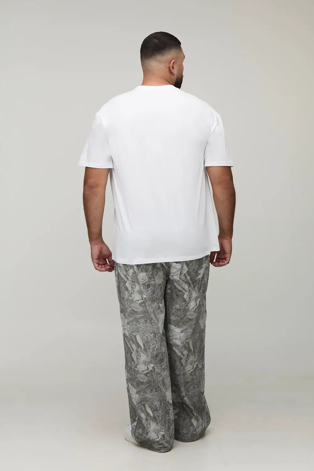 Oversized Ofcl MAN Eagle Over The Seam Printed T-Shirt