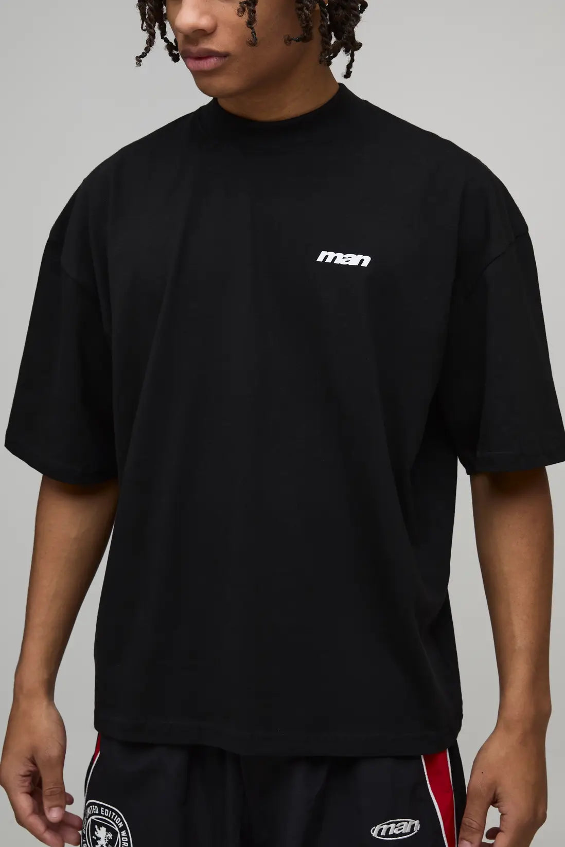 Oversized Boxy Extended Neck 404 Error T-Shirt