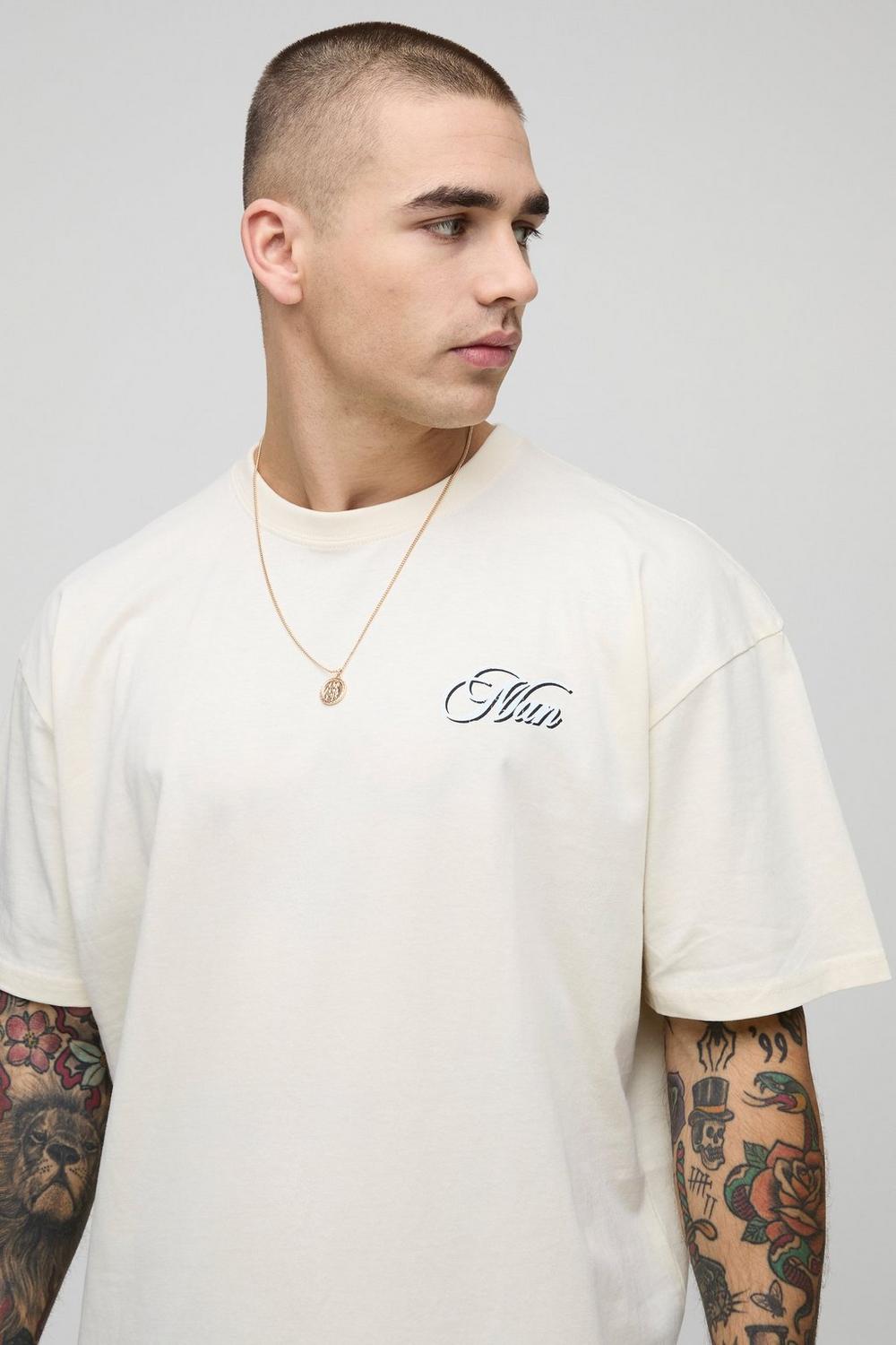 Oversized French Cherry Graphic T-Shirt