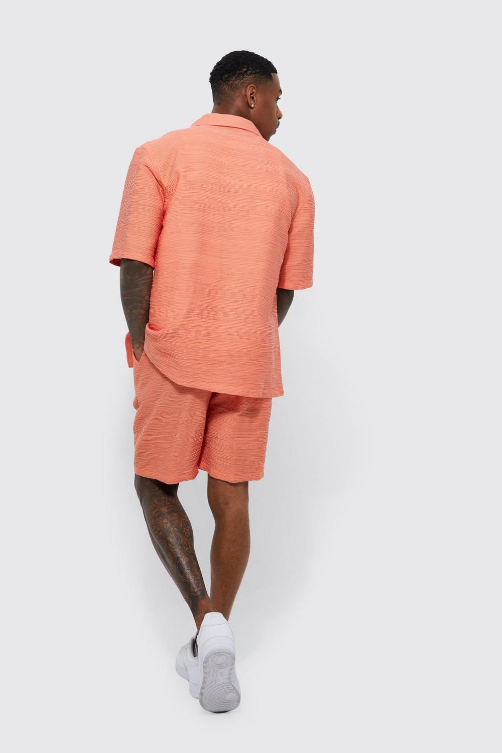 Elastic Waist Ribbed Short