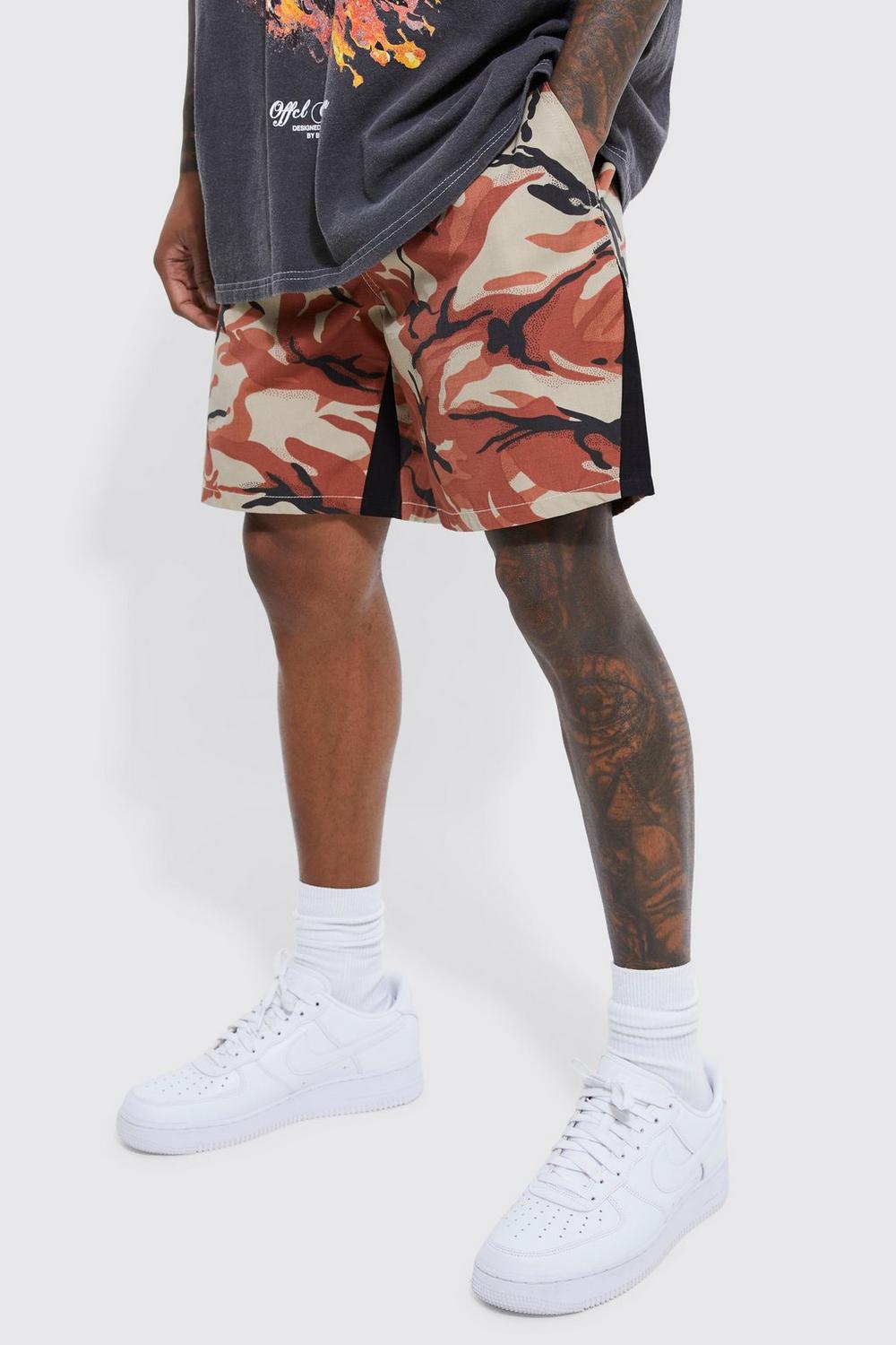 Fixed Waist Camo Fit Relaxed Short