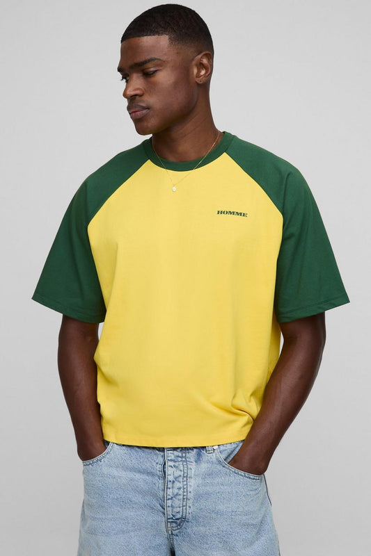 Oversized Boxy Raglan T-shirt